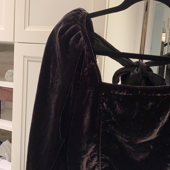 Free People velvet top - Picture 3 of 7